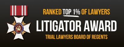 Litigator Award Logo