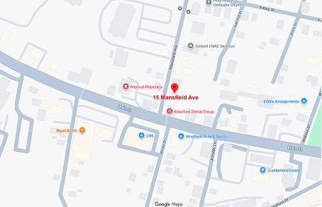Willimantic Office Map