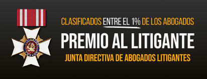 Litigator Award Logo